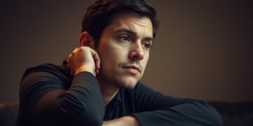 وضع اليد على الخد في لغة الجسد