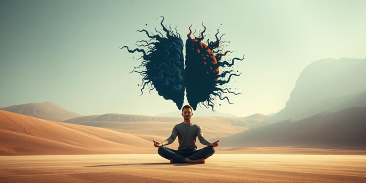 compare and contrast mental health and emotional health