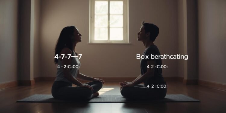 4-7-8 vs. box breathing