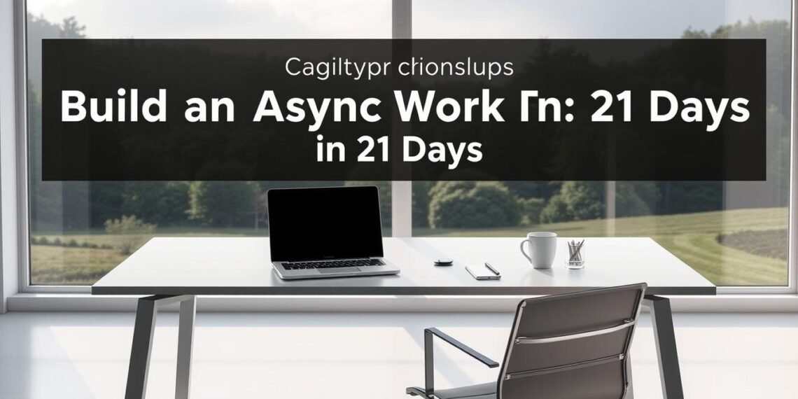 Build an Async Work Flow in 21 Days (Playbook)