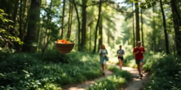 Mindful walking & eating