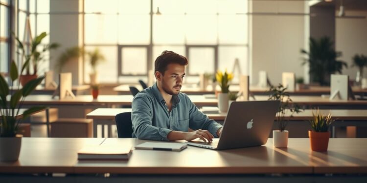 العمل العميق في بيئة مكتبية مفتوحة