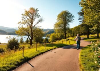 المشي اليومي