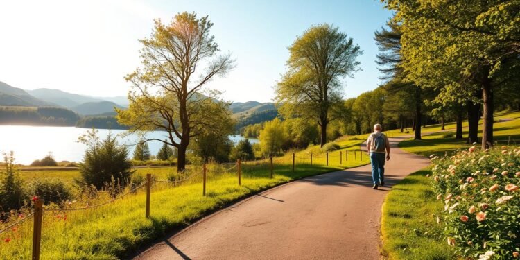 المشي اليومي