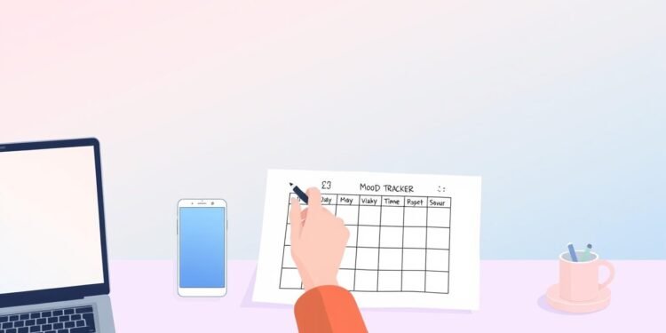 تتبّع المزاج أسبوعيًا