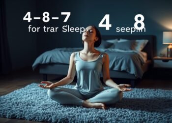 تقنية 4-7-8 للنوم العميق