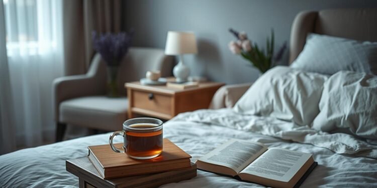 روتين تهدئة قبل النوم