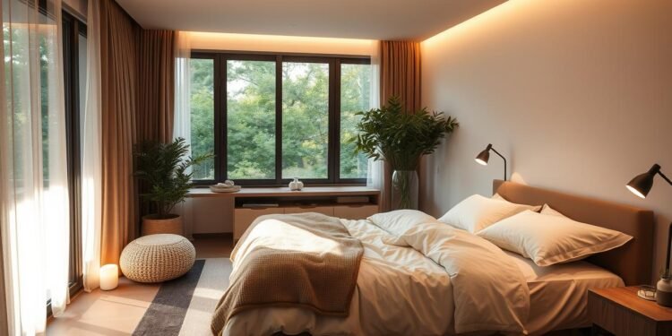 غرفة نوم صديقة للنوم